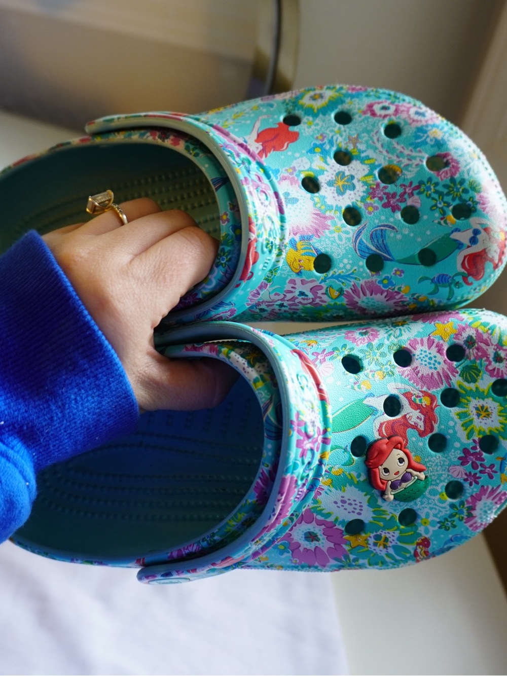 Little Mermaid Crocs